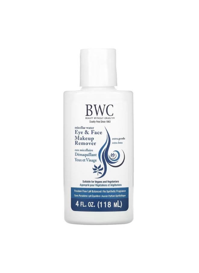 Beauty Without Cruelty - Eye And Face Makeup Remover Extra Gentle 4 fl oz 118 ml - Image 1