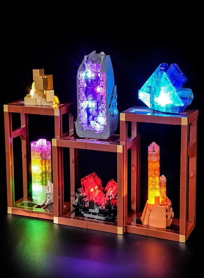 BRIKSMAX 2.0 Light Kit Compatible with Lego Ideas Mineral Collection 21362 Building Sets- LED Lighting Kits (Accessories Only), Cable-Hiding Tech for Display, Gifts & Collectors - Image 1
