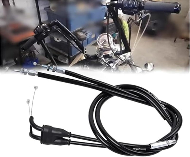 Vuzmode Motorcycle Throttle Housing Assembly Cable Line Wire - Image 1