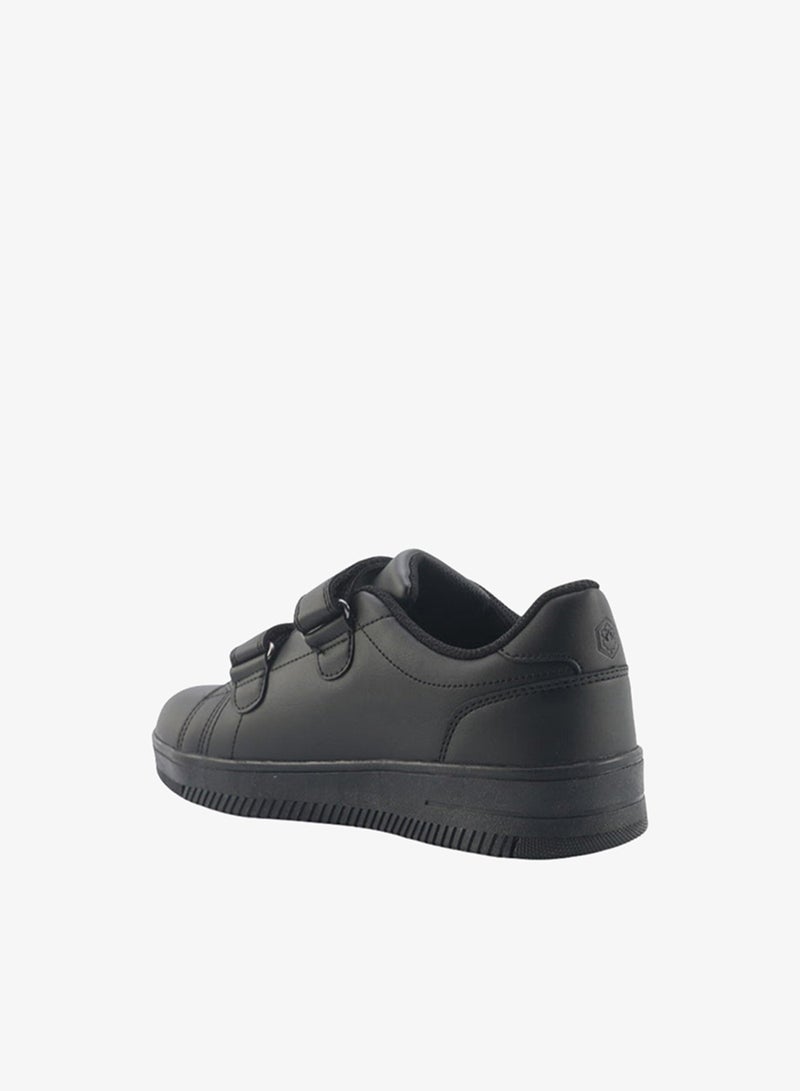 Lumberjack Unisex Kids School Shoes Black Double Hook & Loop Strap Lightweight School Sneakers for Boys & Girls - Image 3