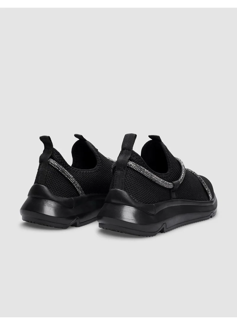 Cabani Knitwear Black Women's Sports Shoes