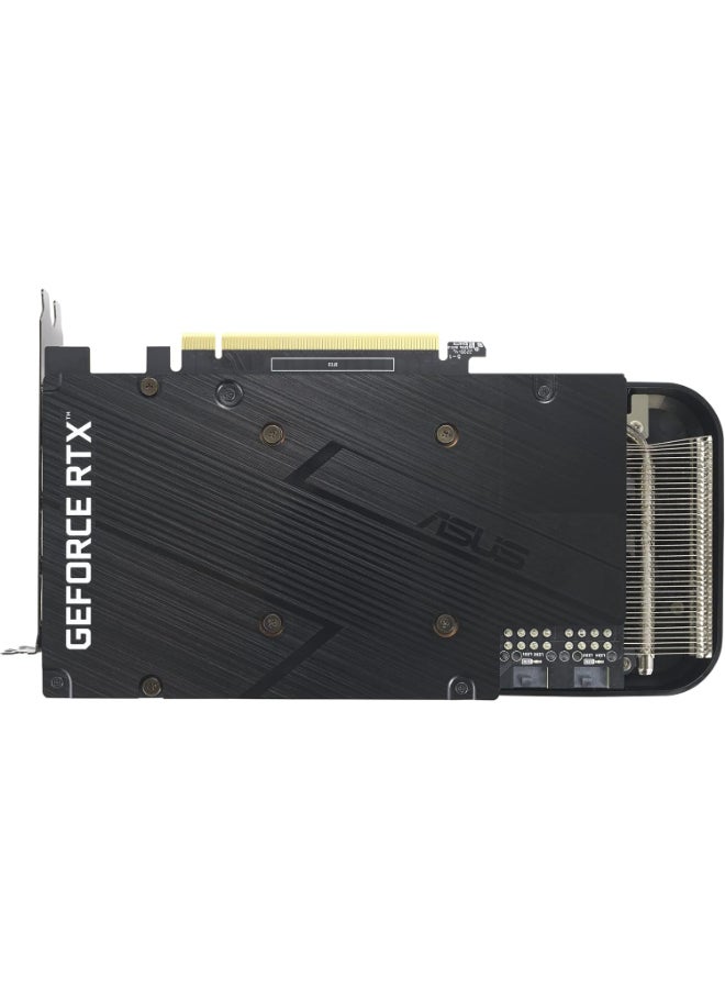 ASUS Dual NVIDIA GeForce RTX 3060 Ti OC Edition Graphics Card (PCIe 4.0, 8GB GDDR6X Memory, HDMI 2.1, DisplayPort 1.4a, 2-Slot Design, Axial-tech Fan Design, 0dB Technology, and More) - Image 5