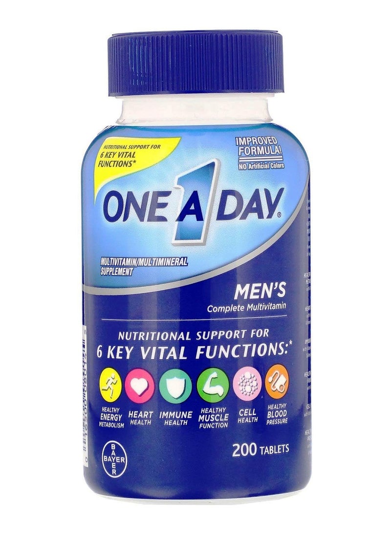 BAYER Men S Multivitamin 200 Tablets - Image 1