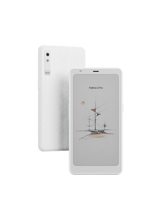 BOOX Palma 2 Pro Color E-Ink eReader 6.13", Kaleido 3 Display, Android 15, 8GB RAM, 128GB Storage, 5G Data SIM Support, Stylus Compatible, GPS, WiFi Bluetooth Portable Distraction-Free Reader White - Image 3