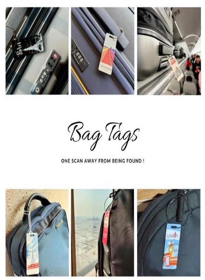 SeQr Smart QR Code Crew Bag Tag ? Lost & Found Metal Luggage Tag for Oil & Gas, Drilling, Offshore, Oilfield & Rig Staff ? Waterproof Travel Accessory with Wire Cable ? Scan & Contact - Image 5