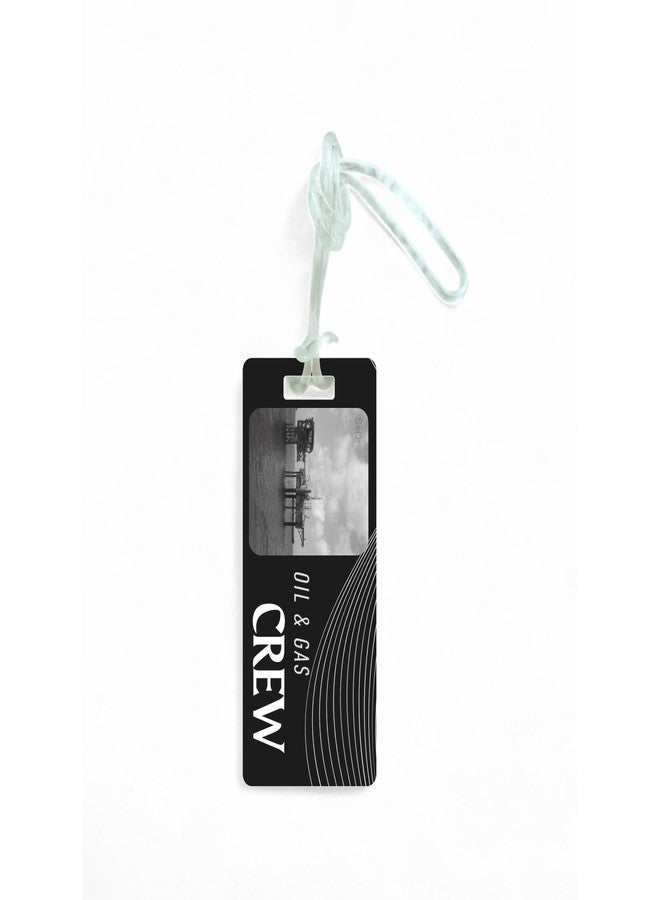 SeQr Smart QR Code Crew Bag Tag ? Lost & Found Metal Luggage Tag for Oil & Gas, Drilling, Offshore, Oilfield & Rig Staff ? Waterproof Travel Accessory with Wire Cable ? Scan & Contact - Image 4