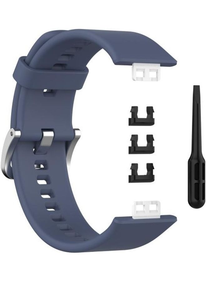 NIBEMINENT Replacement Strap for Huawei Watch Blue - Image 1
