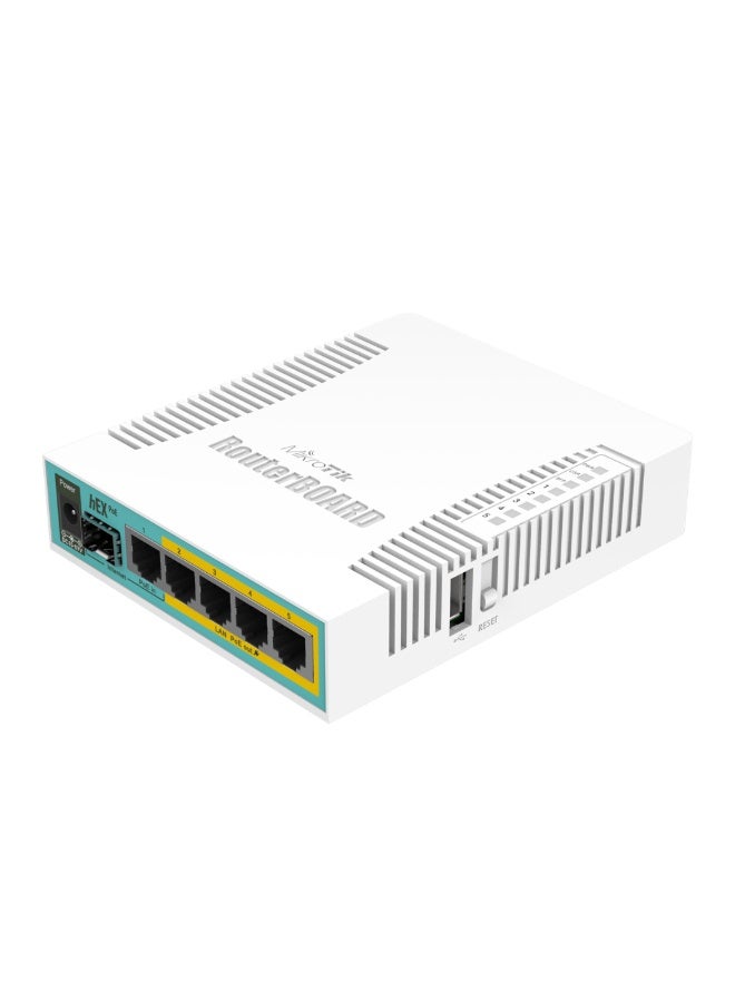 Mikro Tik MikroTik RB960PGS hEX PoE Gigabit Ethernet Router with PoE Out, 5-Port, SFP Slot - Image 2