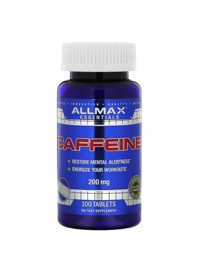 أول ماكس خط إنتاج العناصر الأساسية، كافيين 200 ملجم، 100 قرص - Image 1