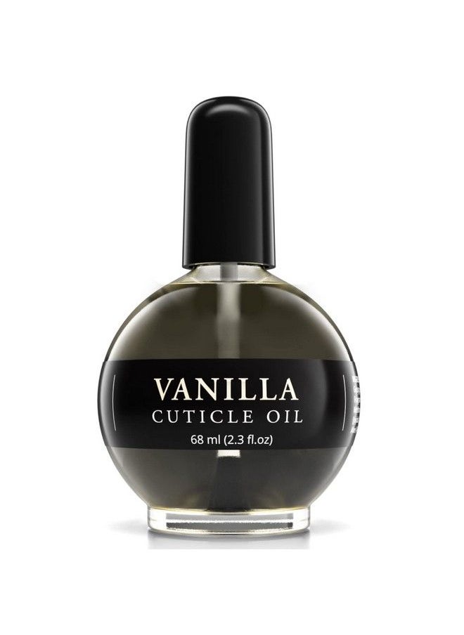 ELLIE CHASE - Moisturizing Cuticle & Nail Care Oil 2.3 Fl Oz Vanilla Scented Infused With Jojoba Oil Aloe Vitamin E Nail & Cuticle Hydration Repair Moisturizer Strengthener Growth - Image 1