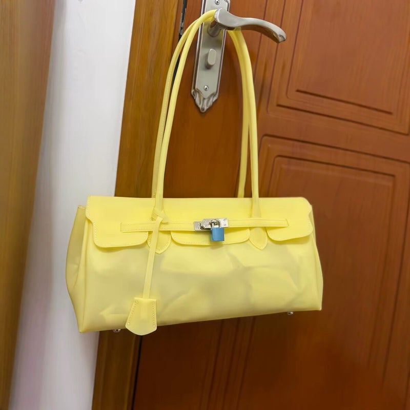 حقيبة باغيت هلامية كورية صيف 2026 حقيبة كتف نسائية - Image 1