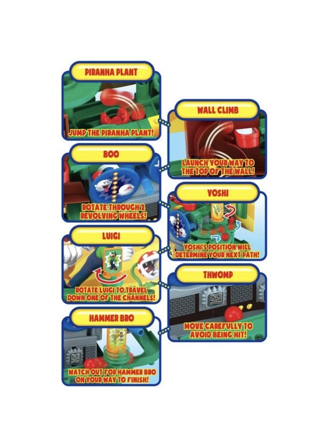 Nintendo Super Mario Adventure Game Deluxe Playset - Image 1