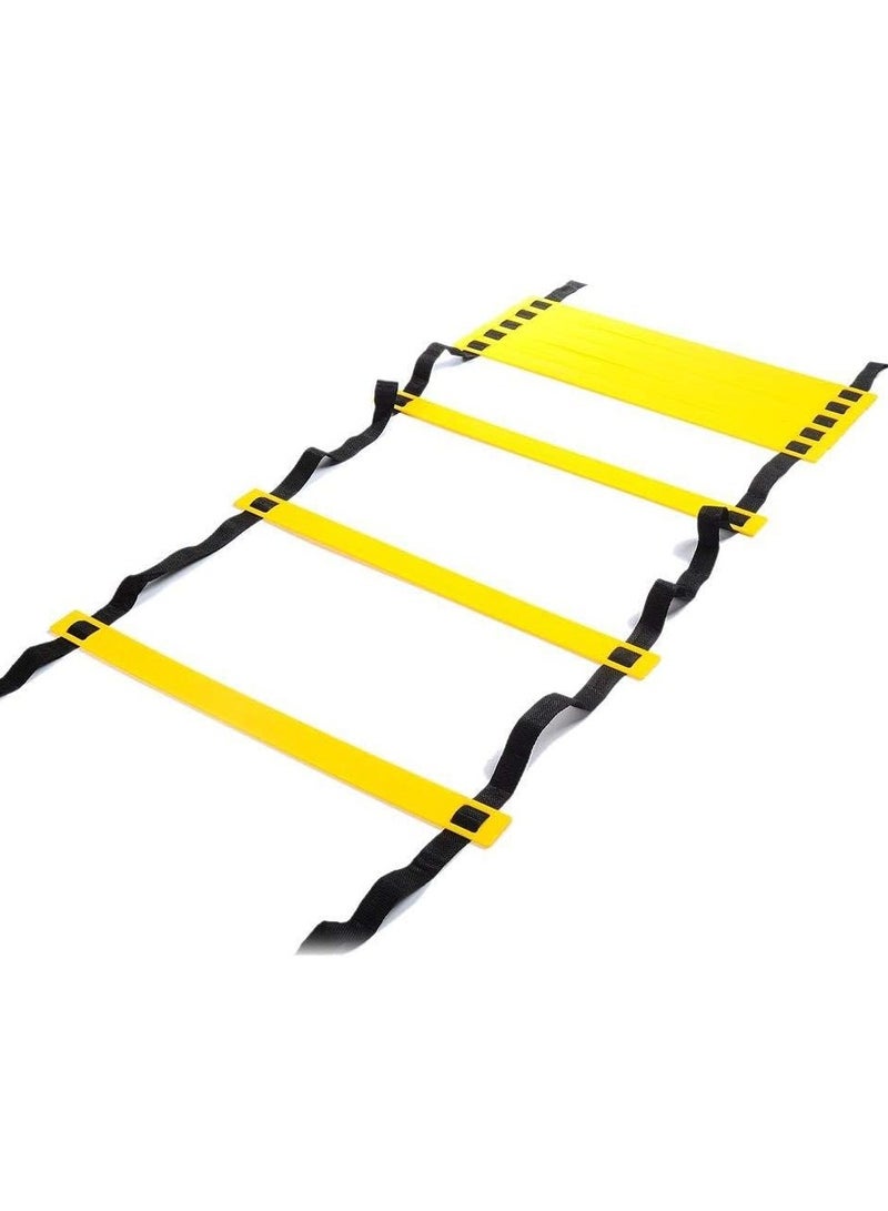 Generic Agility ladder speed training equipment soccer fitness 12 rung 6 meters  - Image 1