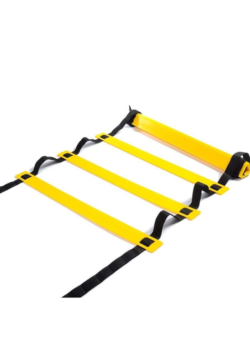 Generic Agility ladder speed training equipment soccer fitness 12 rung 6 meters  - Image 3