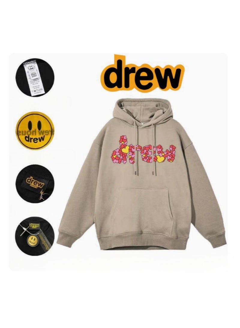 drew - New Drew Love Smile Hoodie - Image 1