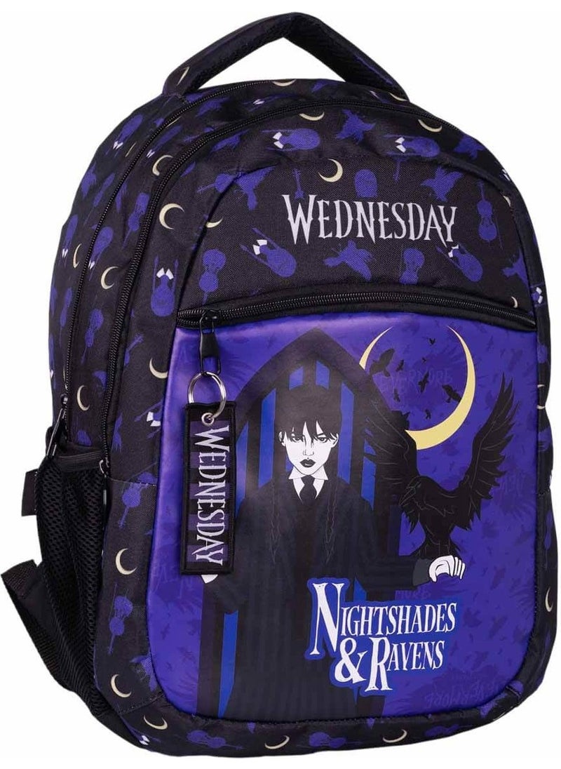 Bm Obm Wednesday Nightshades Ravens School Bag 2410  - Image 1
