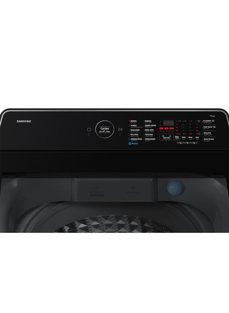 Samsung 13Kg | Bespoke AI Top Load Washer, AI, Direct Drive, Eco Bubble, Smart Control - WA80F13B6LYL Silver - Image 3