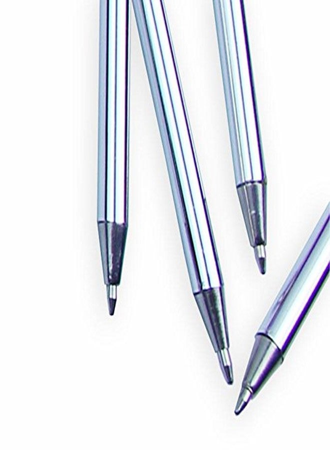 OPENDGO Natural Feather Quill Ballpoint Pen Black Ink Vintage Feather Quill Refined Plated Rod Quill Ballpoint Pen for Student School Writing,Wedding Signing Pen - Image 3