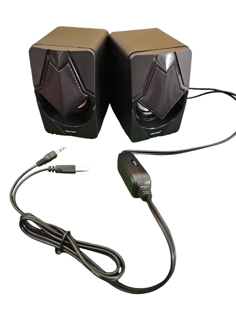 RGB USB Laptop Speaker – Stereo Surround Sound with Colorful LED Lighting - Image 3