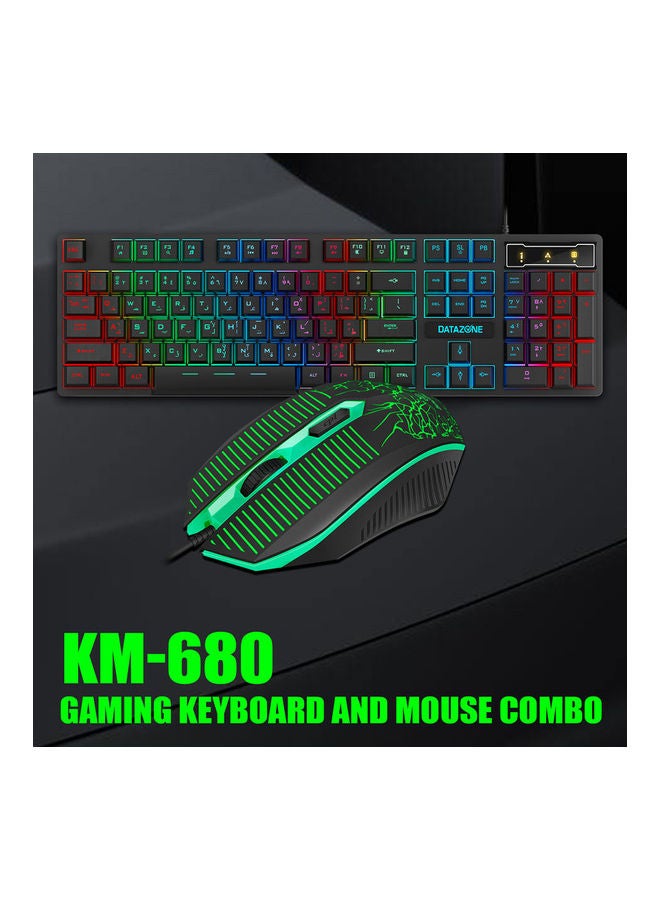 Datazone Wired Gaming Keyboard With Mouse - Image 4