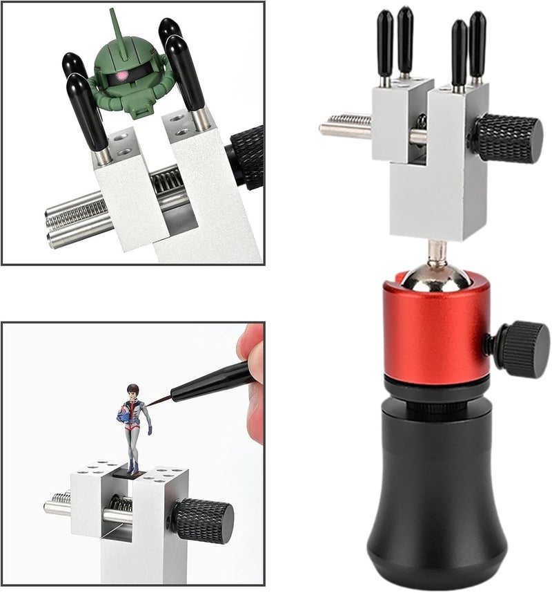 Mini Bench Vise Small Tabletop Vise Model Painting Handheld for Model Hobby Gluing - Image 3