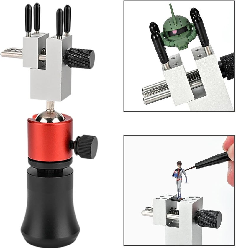 Mini Bench Vise Small Tabletop Vise Model Painting Handheld for Model Hobby Gluing - Image 4
