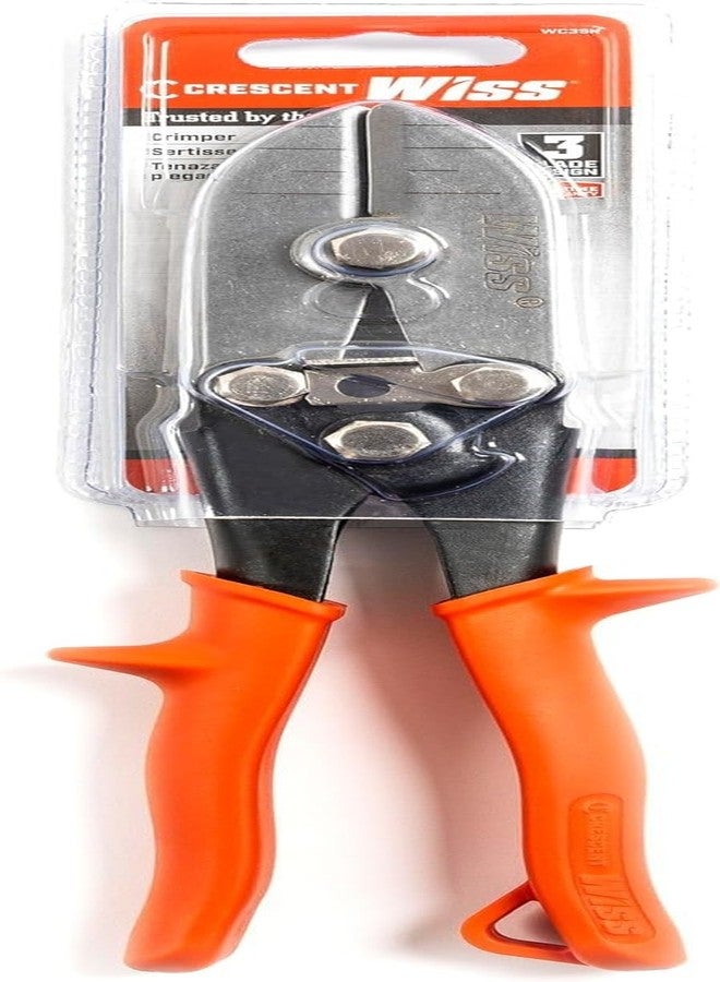 Wiss Crescent Wiss 9-3/4" 3-Blade Hand Crimper - WC3SN - Image 2