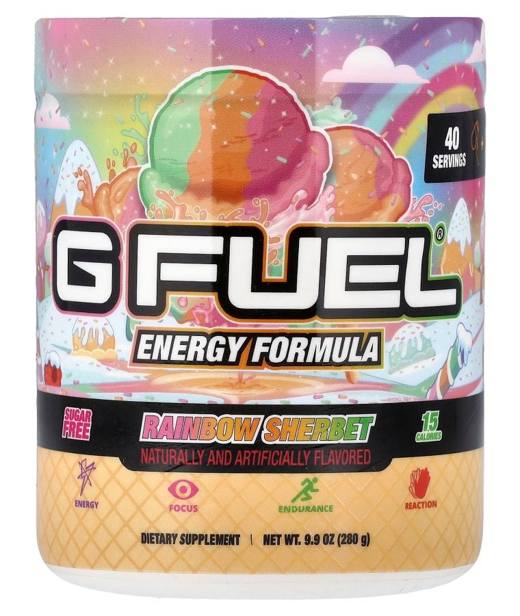 Energy Formula Rainbow Sherbet 9.9 oz (280 g)