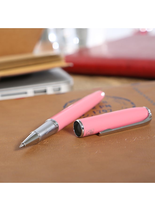 Pimio Signature Pen Business Office Gift Ballpoint Pen Adult Signature Pen Student Calligraphy Pen Men And Women Graduation Gift 0.5mm 916 Light Pink - Image 3
