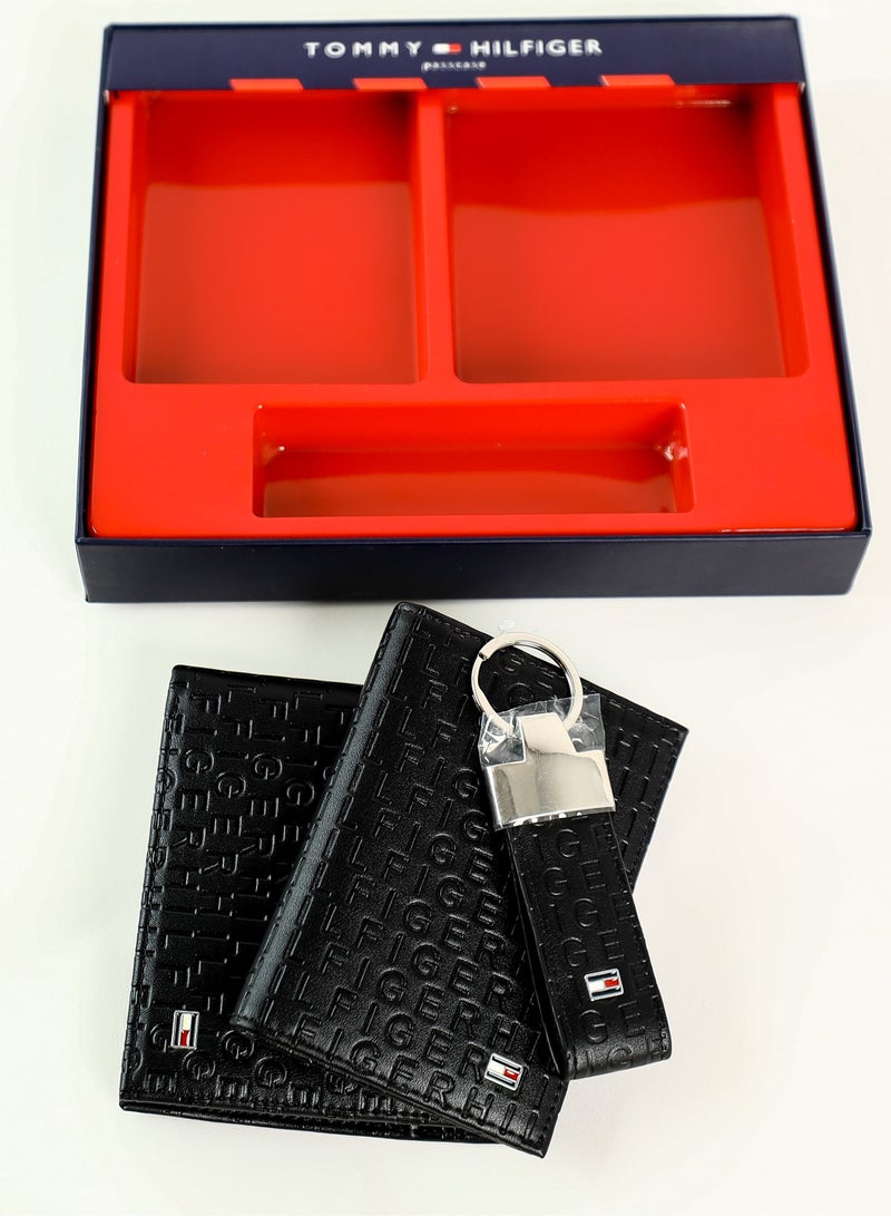 Tommy Hilfiger Plus Tommy Hilfiger Wallet-Keychain-Card Holder Set - Image 2