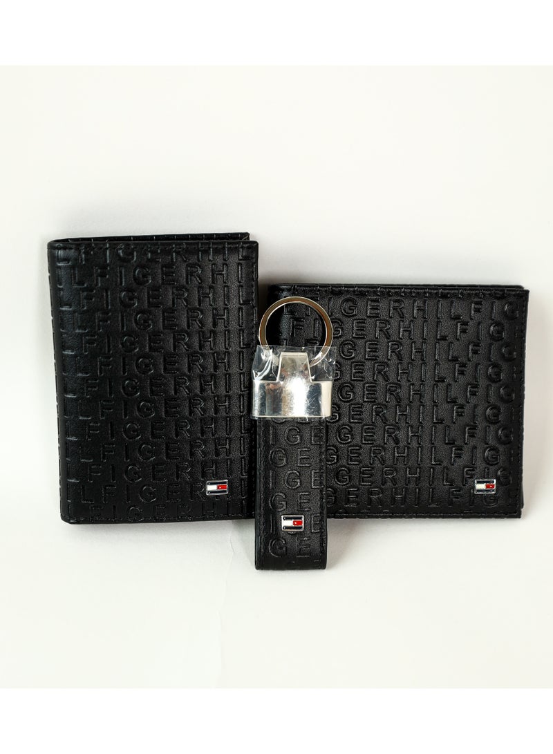 Tommy Hilfiger Plus Tommy Hilfiger Wallet-Keychain-Card Holder Set - Image 5
