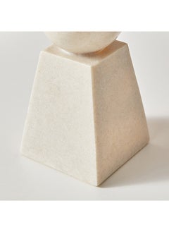 Home Box Luxe Polyresin Light Terracotta Accent 11 x 30.5 x 8.5 cm  - Image 3