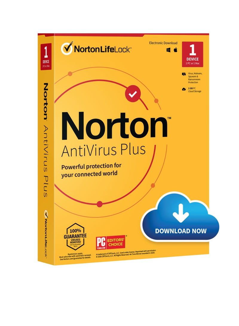 Norton By Symantec NORTON ANTIVIRUS PLUS 2GB 1 USER 1 DEVICE 1 YEAR - Image 2