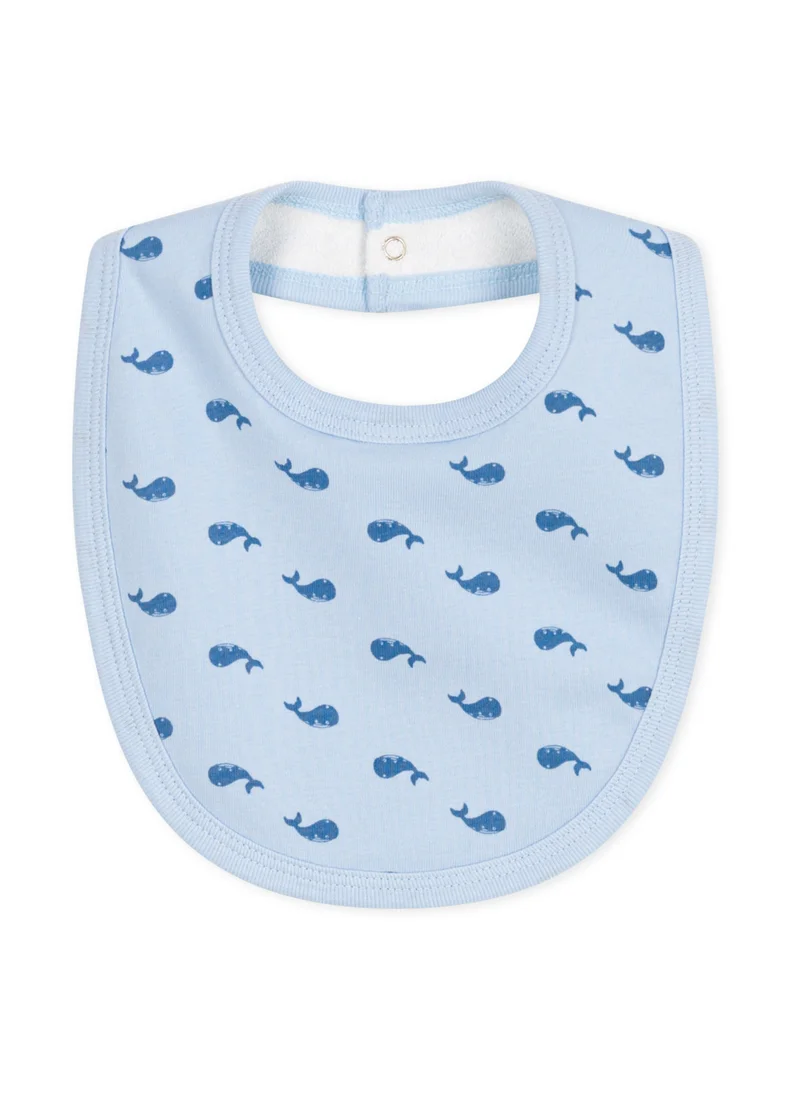 بيتي باتو Printed cotton newborn bib