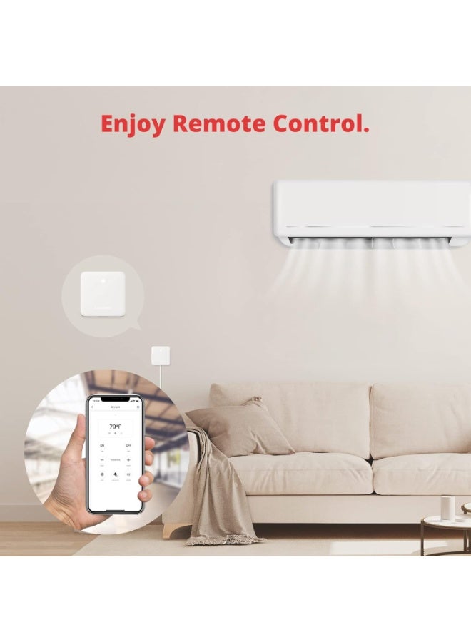 SwitchBot Universal Smart Remote Hub WiFi IR Controller for TV AC Fan Light Projector Compatible with Android & iOS - White - Image 5