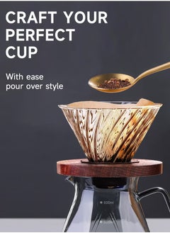 ELFSA Coffee Filter Set Coffee Filters And Coffee Pots 600ml  - Image 3