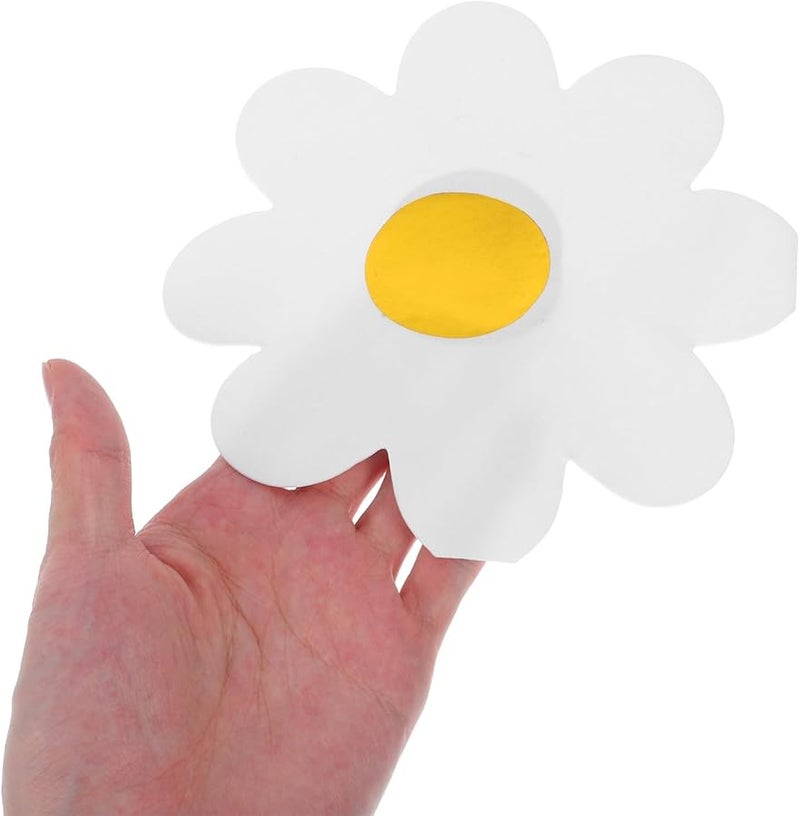 Gold Foil Daisy Paper Napkins 40 Sheets For Weddings Birthdays Bridal Showers - Image 5