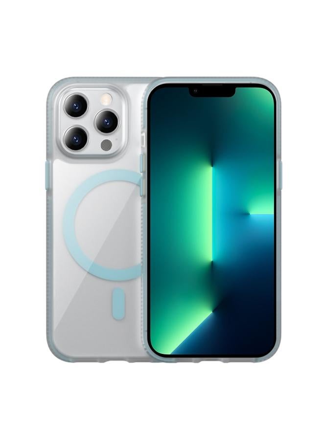 Zaboon Case For iPhone 13 Pro Ice Skin MagSafe PC Hybrid TPU Phone Case - Image 1