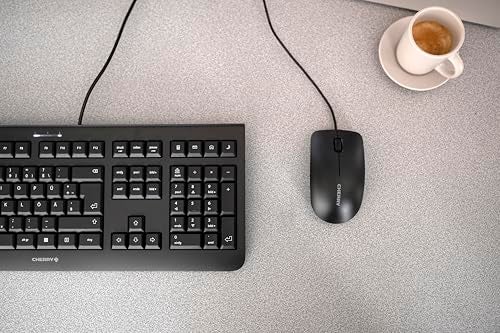 CHERRY Corded Mouse. Simple Durable and Reliable Office Mouse. 3-Button with Scroll Wheel. USB Plug N Play. MC 1000 - Image 2
