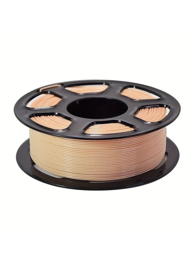 1 75 ملم خيوط طابعة ثلاثية الأبعاد من مادة PETG 2 2 رطل لون بيج فاتح متوافق مع الطباعة عالية السرعة - Image 1