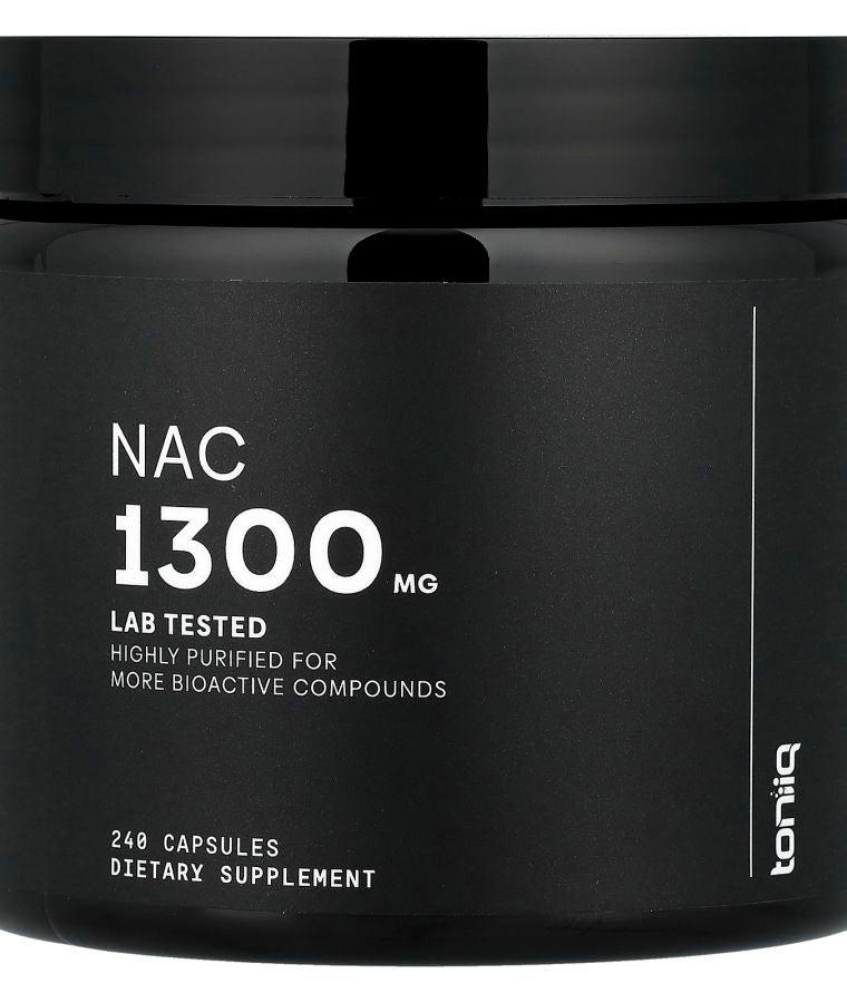 Toniiq NAC 240 Capsules (650 mg per Capsule)