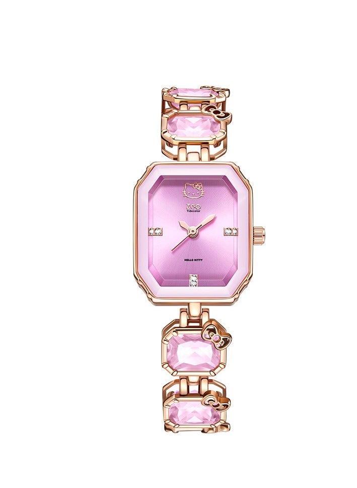 ZGO هدية بداية المدرسة للبنات ساعة كرتونية لطيفة للأطفال مقاومة للماء - Image 1