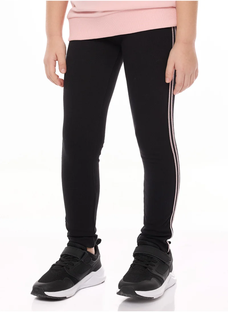 victor and jane Glitter Printed Top With Matching Leggings