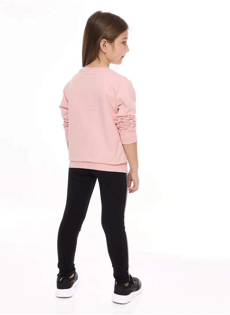 victor and jane Glitter Printed Top With Matching Leggings