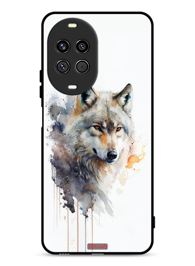 Tolwak Huawei nova 14 5G Protective Case Cover Wolf Abstract Art