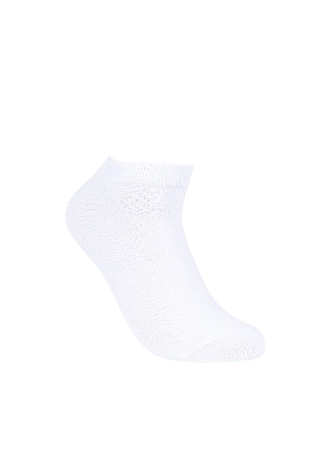 STITCH Women's Pack of 3 Lycra Ankle Casual Plain Socks - Image 2