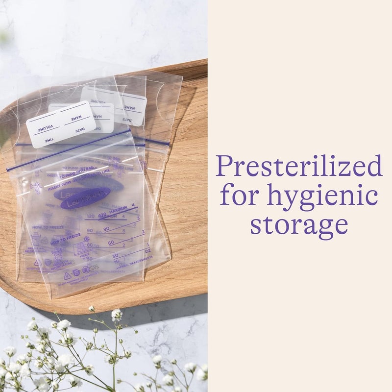 Lansinoh Breastmilk Storage Bags, 50 Count, 4 Ounce - Image 5