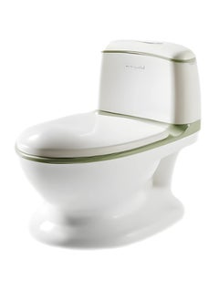 Babycare Babycare - Kids' Training Toilet, Winter Green, BPA-Free, Non-Toxic, Comfortable Seat, Easy to Clean, Secure Fit, Slip-Resistant Base, Ergonomic Design, Lightweight, Durable, Portable, Toddler Potty Chair, Toilet Trainer, Safe for Kids, Ideal for Home and Travel Use  - Image 1