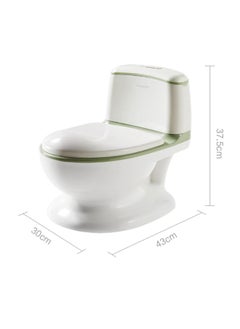 Babycare Babycare - Kids' Training Toilet, Winter Green, BPA-Free, Non-Toxic, Comfortable Seat, Easy to Clean, Secure Fit, Slip-Resistant Base, Ergonomic Design, Lightweight, Durable, Portable, Toddler Potty Chair, Toilet Trainer, Safe for Kids, Ideal for Home and Travel Use  - Image 2