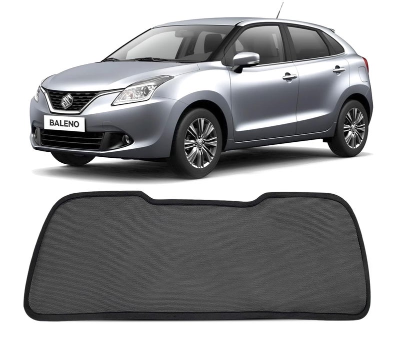 Autofact Dicky Curtain for Maruti Baleno (2022 to 2025) | Custom Fit Rear Windshield Sunshade | UV & Heat Protection | Foldable Mesh | Privacy & Cooling Car Accessory - Image 1